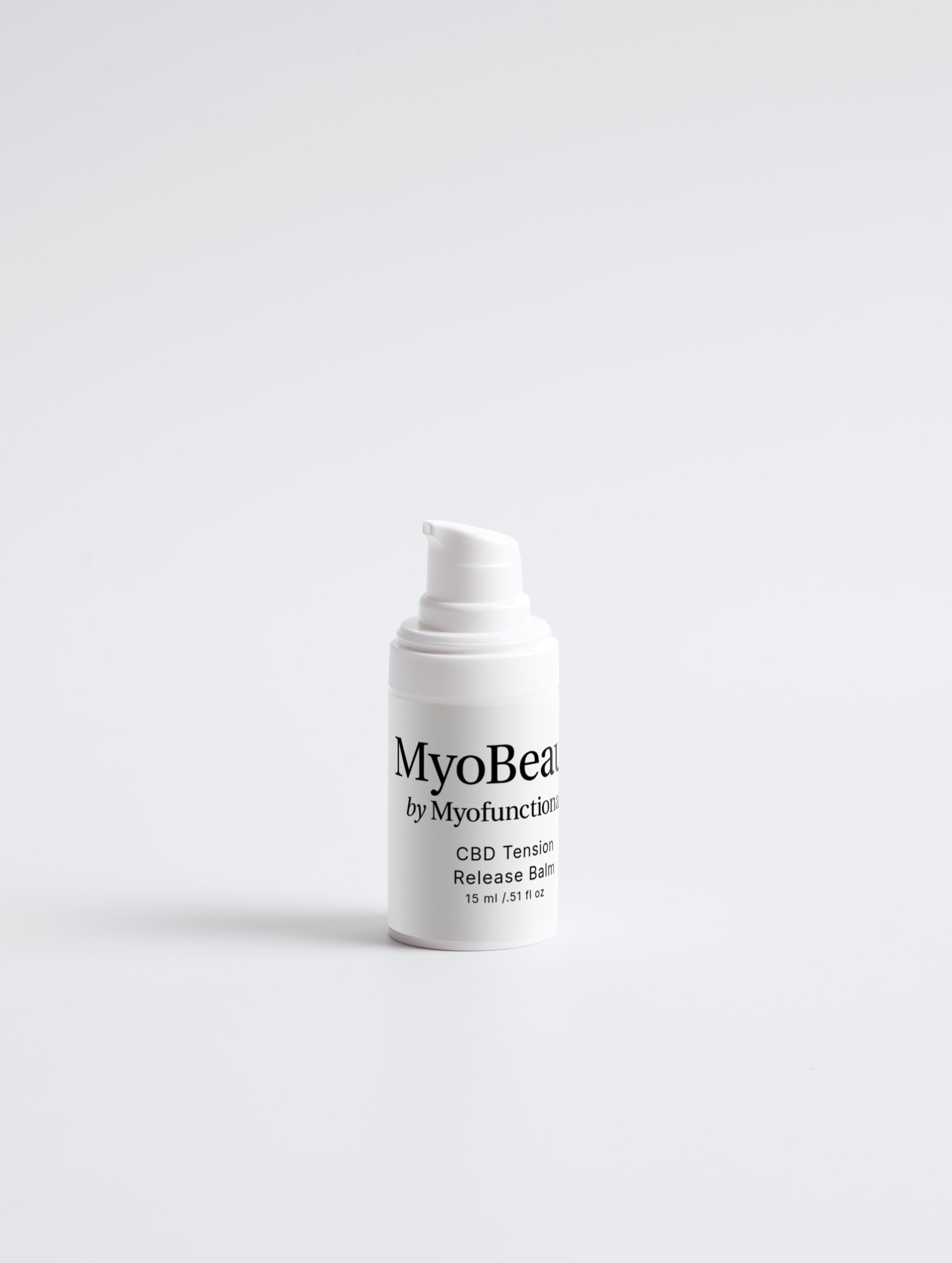 MyoBeauty by MyofunctionalSpot™ CBD Tension Release Balm Volume 15 ml /.51 fl oz