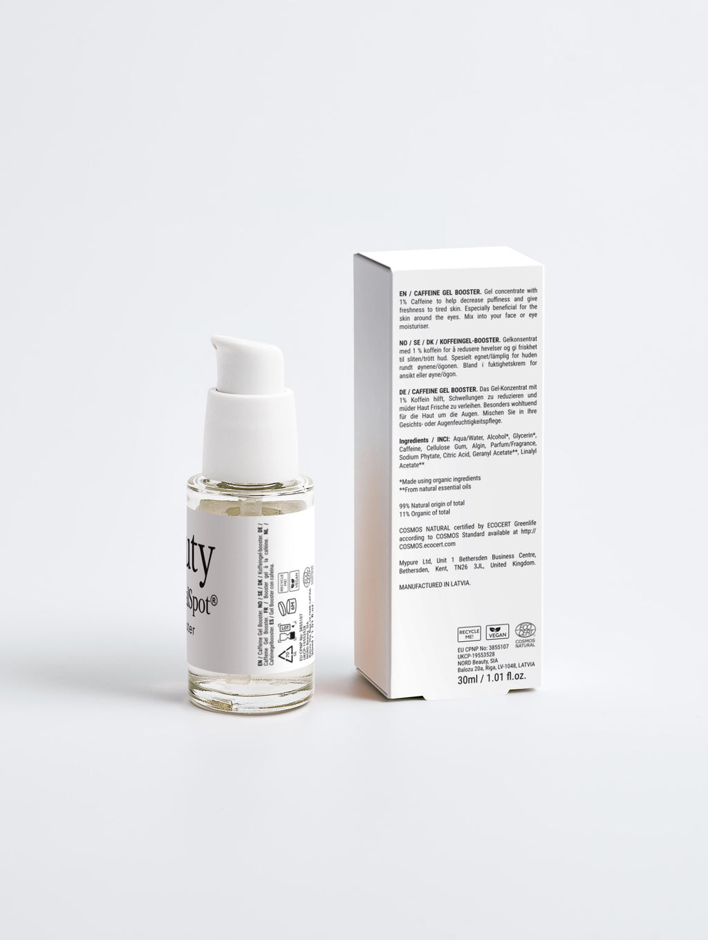 MyoBeauty by MyofunctionalSpot™ Caffeine Gel Booster Volume 30 ml / 1.01 fl oz