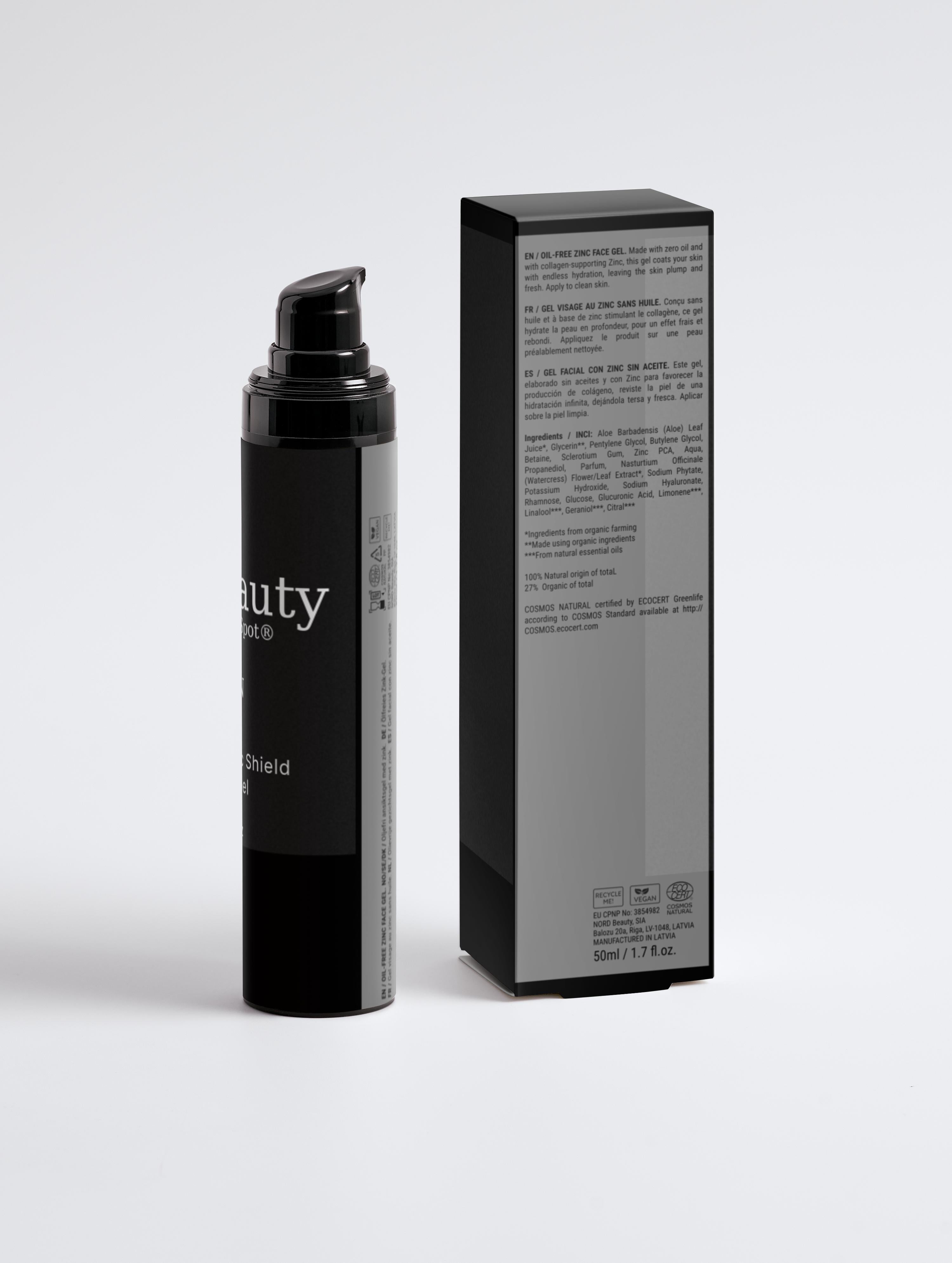 MyoBeauty by MyofunctionalSpot™ MyoStrength Zinc Shield Hydrating Gel Volume 50 ml /1.69 fl oz