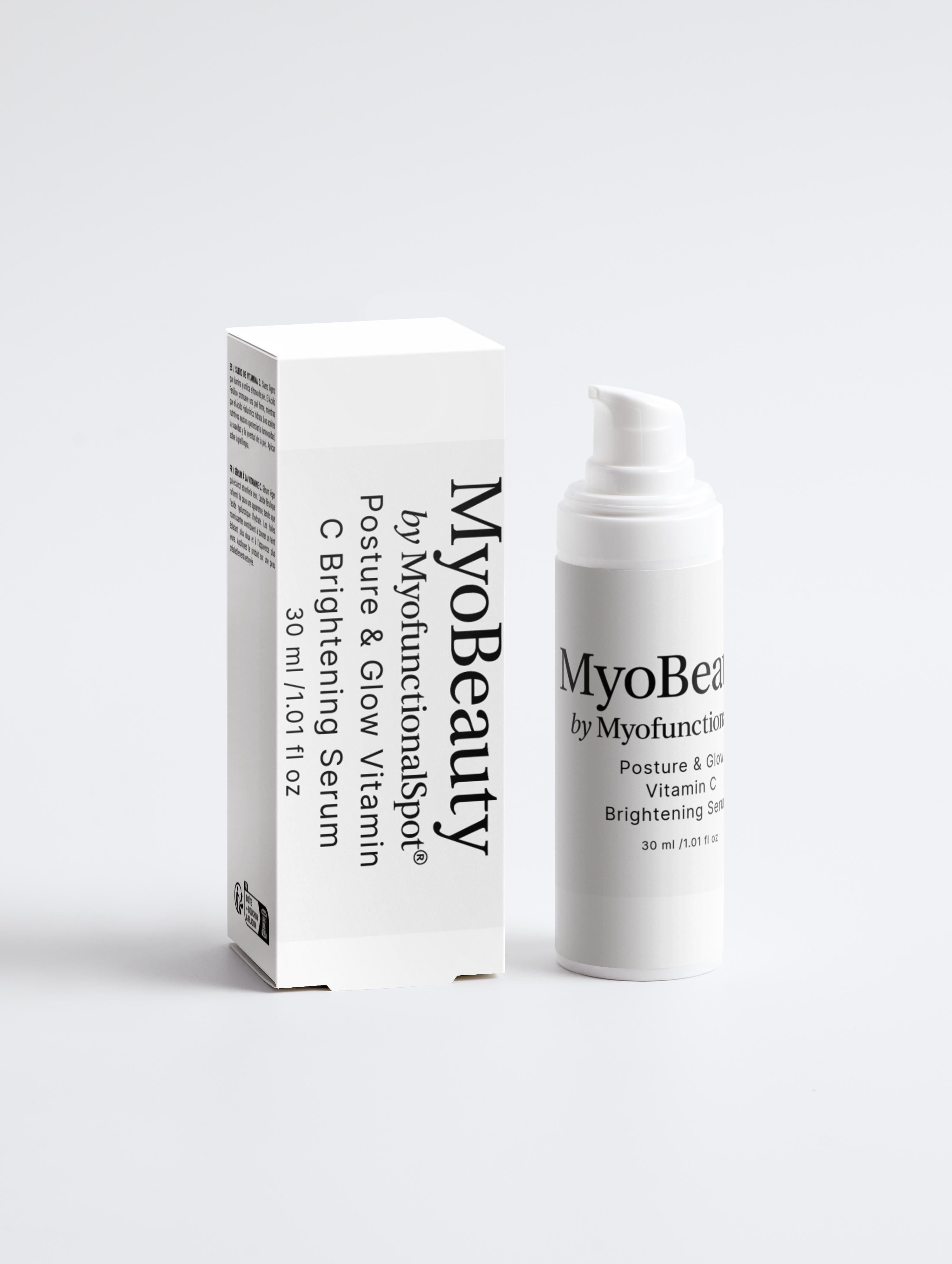 MyoBeauty by MyofunctionalSpot™ Posture & Glow Vitamin C Brightening Serum Volume 30 ml /1.01 fl oz