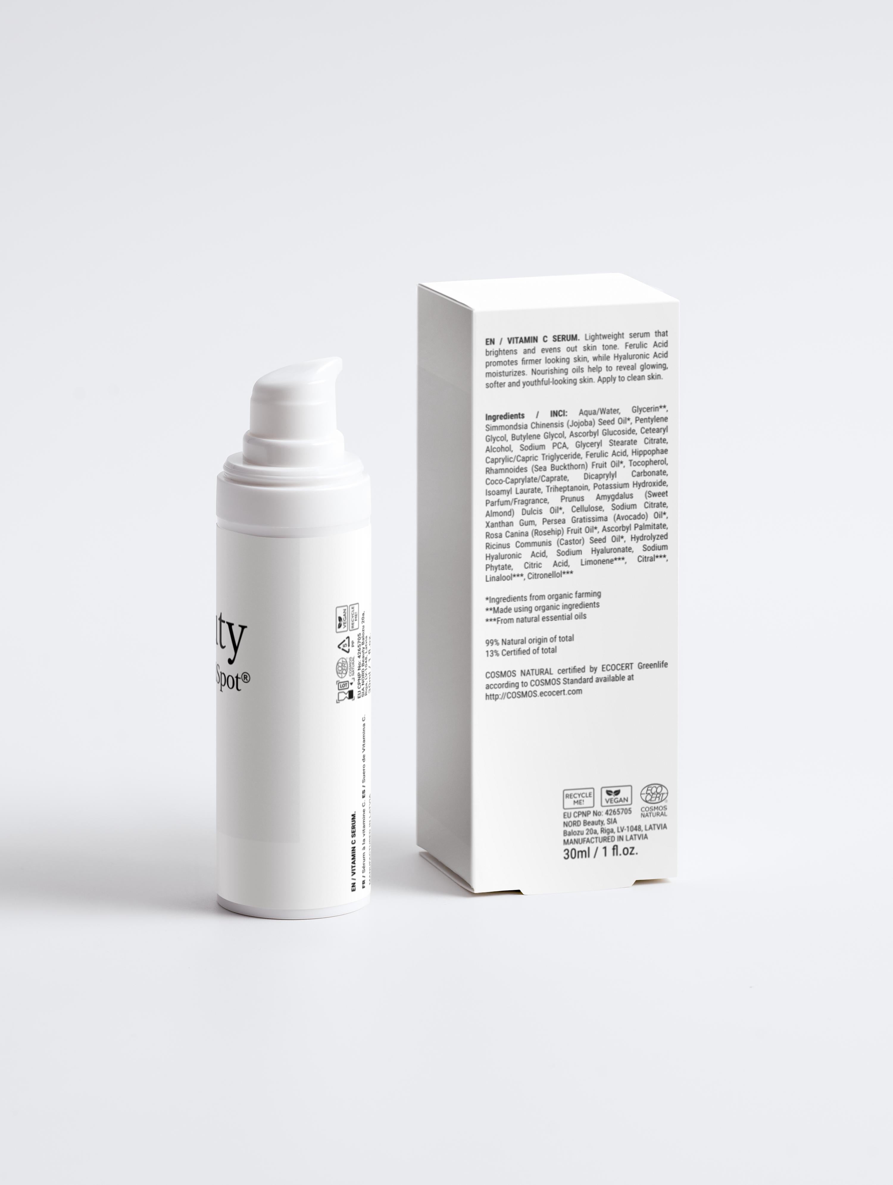 MyoBeauty by MyofunctionalSpot™ Posture & Glow Vitamin C Brightening Serum Volume 30 ml /1.01 fl oz